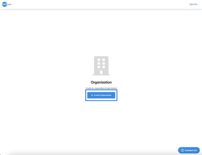 Organization Creation